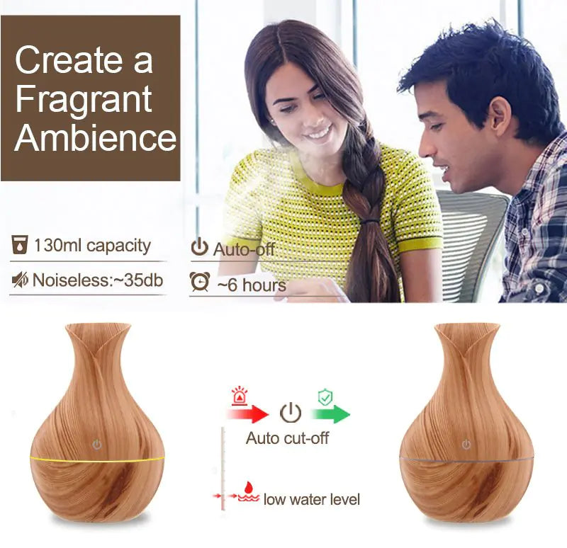 NEOVIE™ ChillGlow – Smart LED Aroma Diffuser & Humidifier