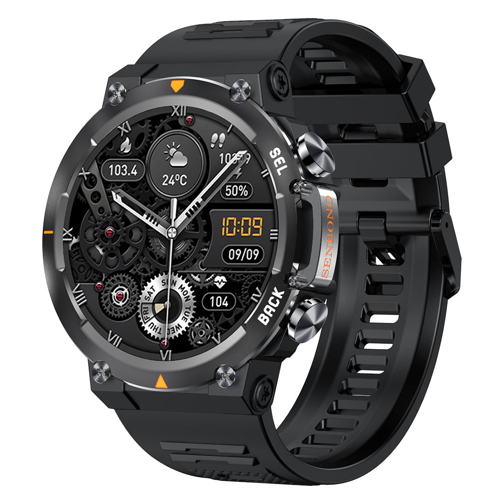 MAX18™ Smartwatch for Men AMOLED Display, Bluetooth Calling & AI Voice Assistant