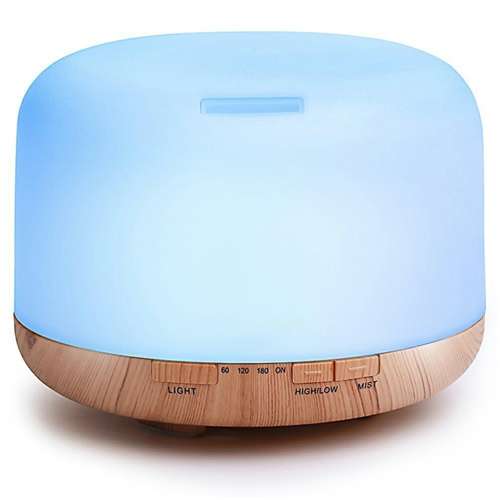 AuraMist™ Remote Controlled Essential Oil Diffuser with LED Light
