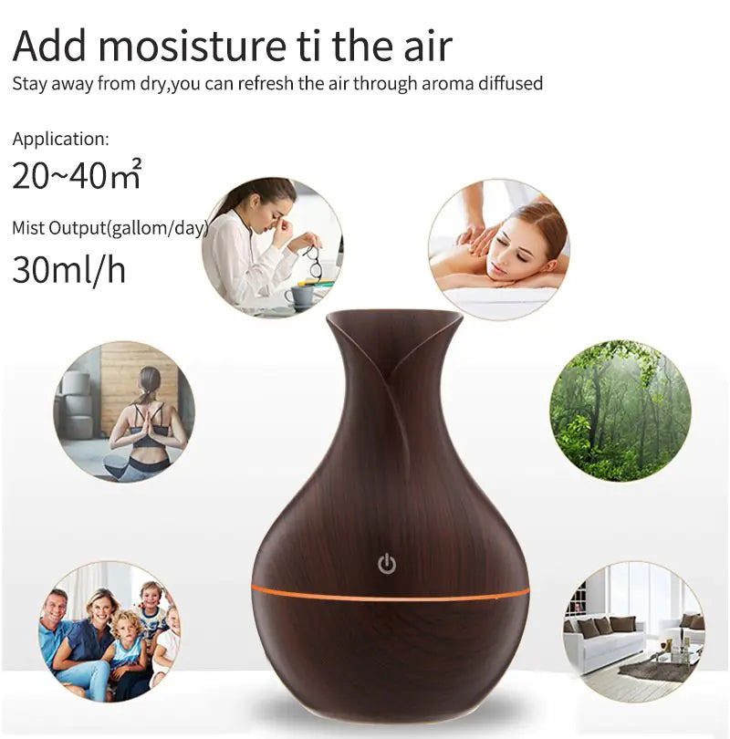NEOVIE™ ChillGlow – Smart LED Aroma Diffuser & Humidifier