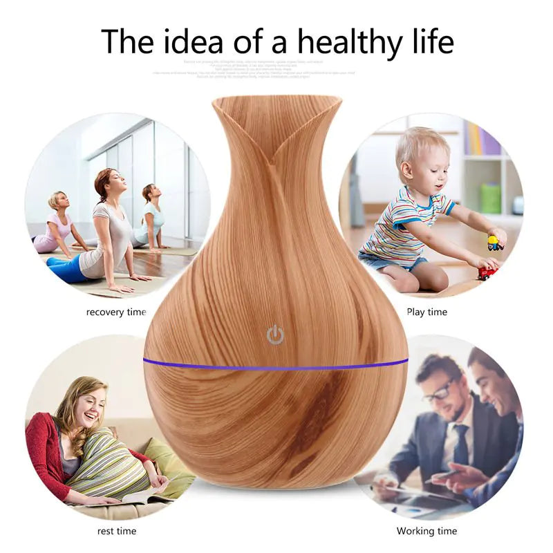 NEOVIE™ ChillGlow – Smart LED Aroma Diffuser & Humidifier