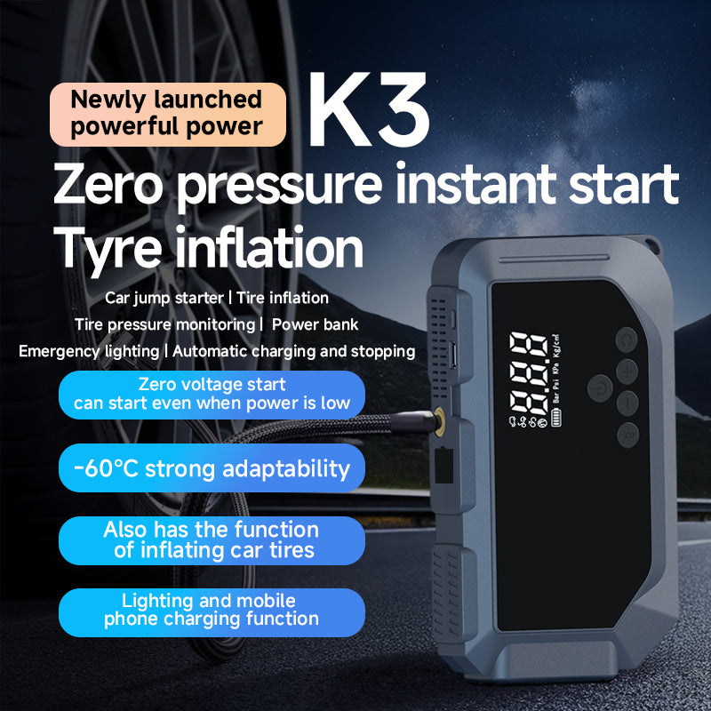 NEOVIE™ SmartStart 150 Car Battery Starter & 150PSI Digital Tire Inflator