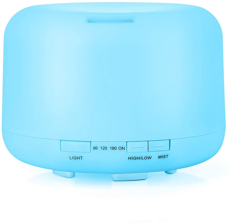 AuraMist™ Remote Controlled Essential Oil Diffuser with LED Light